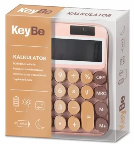 Przejdź do produktu KALKULATOR ROZM. L KEYBE by ASTRA Choco Line 6291