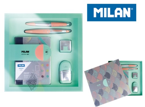 Przejdź do produktu Zestaw upominkowy Silwer mix kolorów MILAN