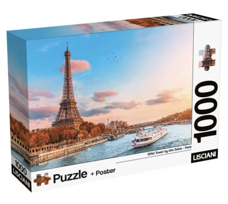 Puzzle 1000- el. Adults Wieża Eiffla, Lisciani Lisciani.jpg