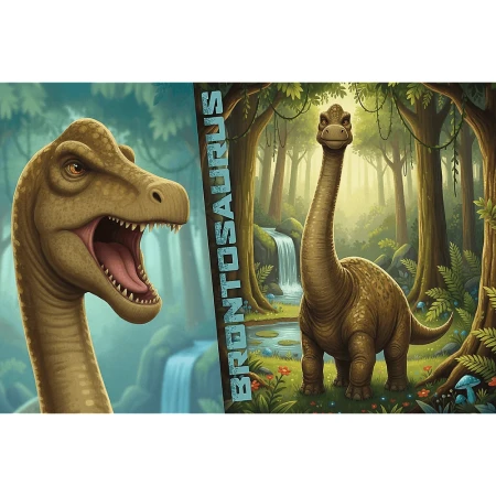 Puzzle 100 Inspired By Dino World Rodzina Treflików wzór 6 16583 2.webp