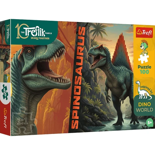 Przejdź do produktu Puzzle 100 Inspired By Dino World Rodzina Treflików wzór 5 16582