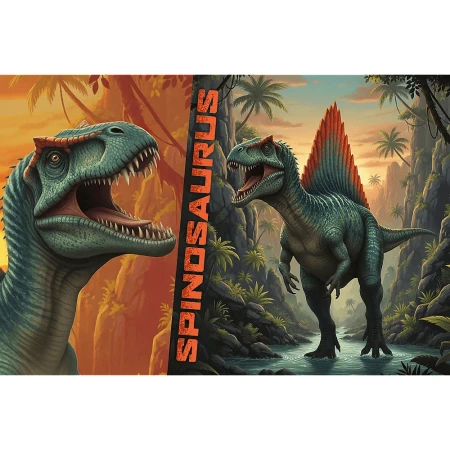 Puzzle 100 Inspired By Dino World Rodzina Treflików wzór 5 16582 2.webp