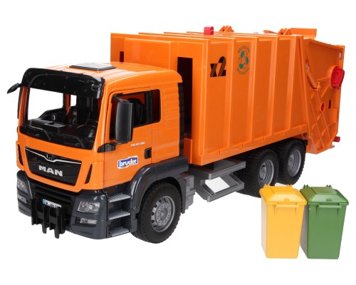 Przejdź do produktu BRUDER MAN TGS śmieciarka z tylnym załad. 03760
