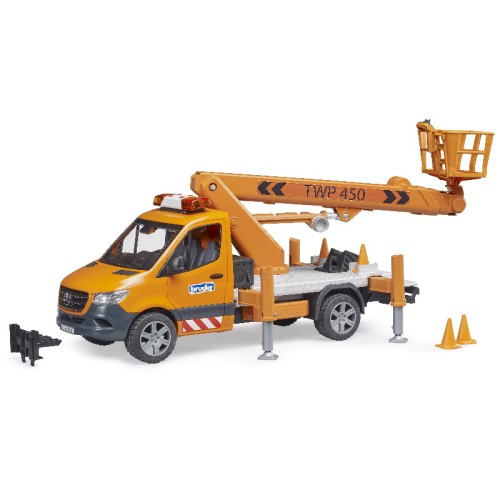 Przejdź do produktu BRUDER Sprinter podnośnik koszowy św/dźw 02679