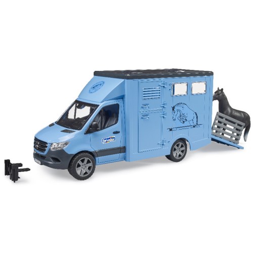 Przejdź do produktu BRUDER MB Sprinter d/przewozu koni+fig konia 02674