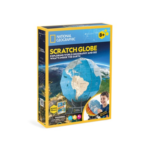 Przejdź do produktu PUZZLE 3D NATIONAL GEOGRAPHIC GLOBUS 0823