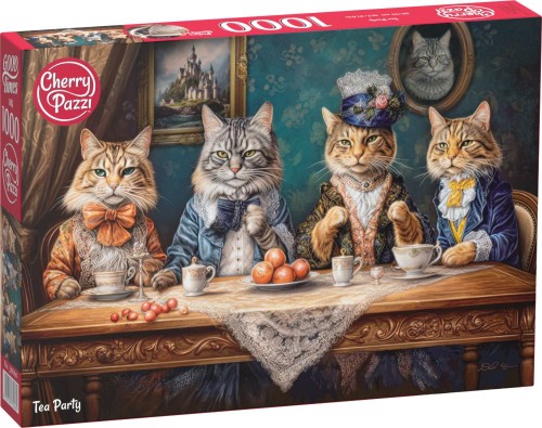 Przejdź do produktu Puzzle 1000 CherryPazzi Tea Party 30660
