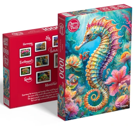 Puzzle 1000 CherryPazzi Seahorse 30783 2.jpg