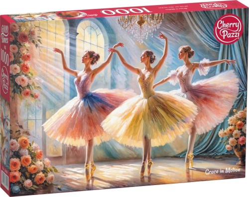 Przejdź do produktu Puzzle 1000 CherryPazzi Grace in Motion 31001