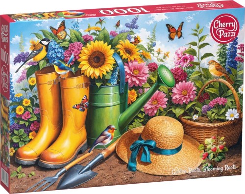Przejdź do produktu Puzzle 1000 CherryPazzi Golden Boots Blooming Root