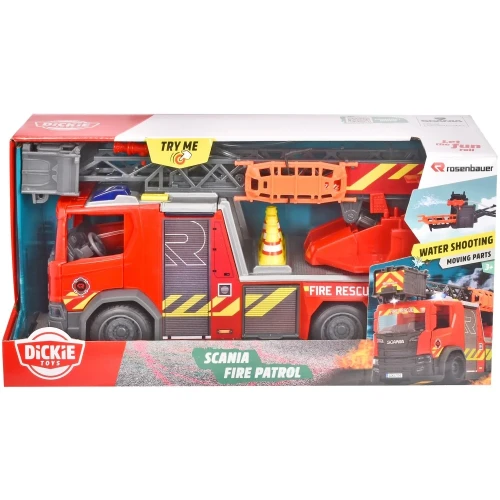 Przejdź do produktu Dickie SOS straż pożarna Scania 371-6017