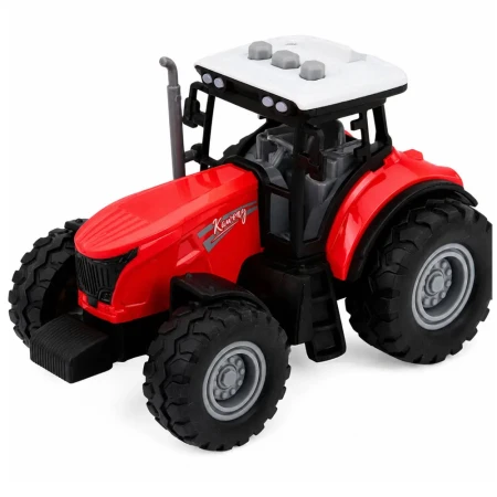 29802 Traktor z Przyczepą Do Transportu Konia Figurka Światła Dźwięki 3 el2.webp