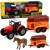 29802 Traktor z Przyczepą Do Transportu Konia Figurka Światła Dźwięki 3 el.webp