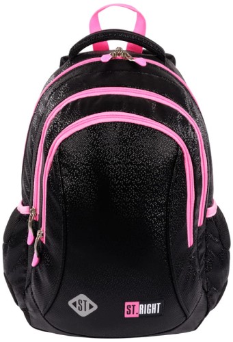 Przejdź do produktu Plecak 3-komorowy ST.RIGHT BP-26 Black Glitter