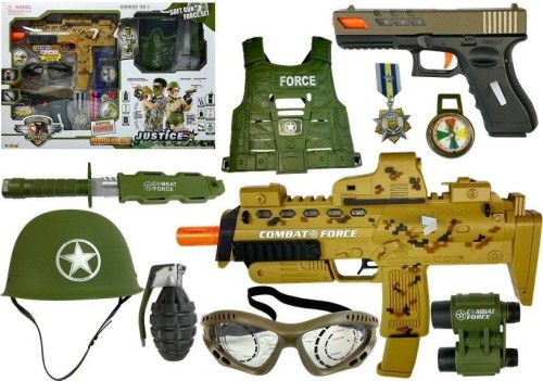 Przejdź do produktu 4874 Zestaw Wojskowy Pistolet na strzałki MP7 - LEAN Toys
