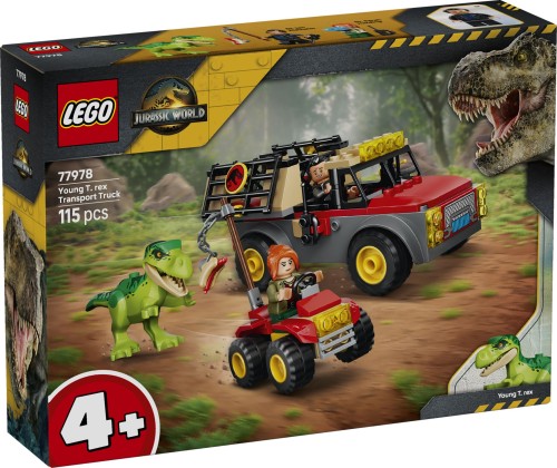 Przejdź do produktu LEGO JW Ciężarówka do transp.młod.tyran.77978