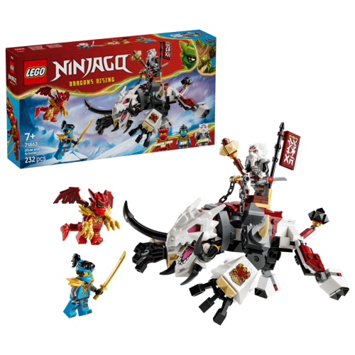 Przejdź do produktu LEGO NINJAGO Zilvar i smocza… Grimtak 71863