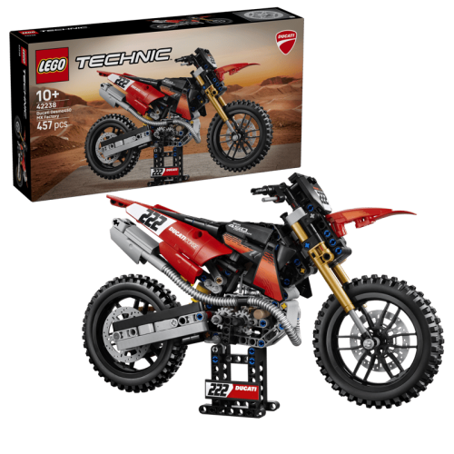 Przejdź do produktu LEGO TECHNIC Motocykl DucatiDesmo450 MX 42238