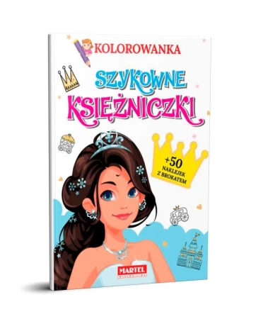 Kolorowanka Szykowne księżniczki z naklejkami_2.jpg