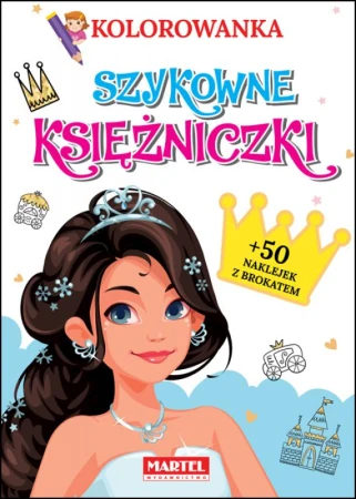 Kolorowanka Szykowne księżniczki z naklejkami.jpg