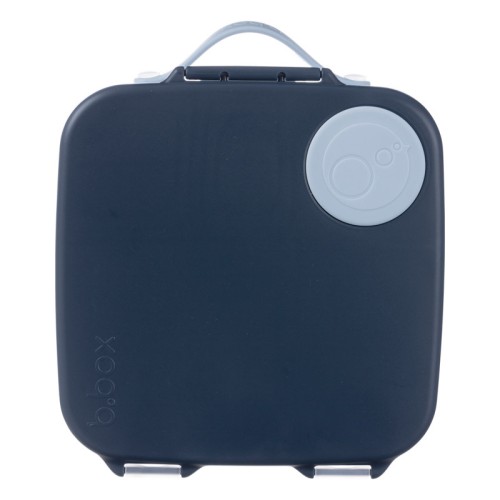 Przejdź do produktu Lunchbox, śniadaniówka do szkoły, pracy, przegródki, wkład chłodzący, 2l, Midnight, b.box
