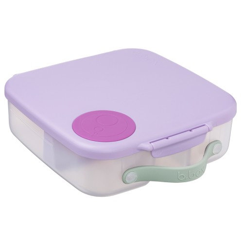 Przejdź do produktu Lunchbox, śniadaniówka do szkoły, pracy, przegródki, wkład chłodzący, 2l, Sugar Plum, b.box
