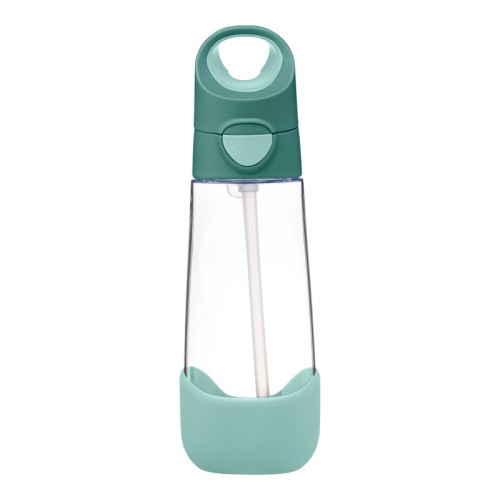 Przejdź do produktu Butelka na wodę tritanowa ze słomką 600ml Emerald Forest b.box