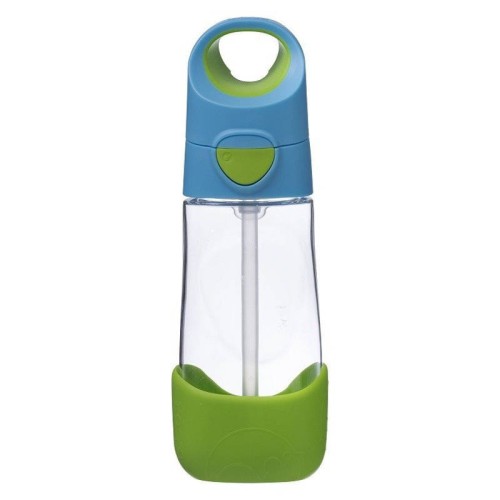 Przejdź do produktu Butelka tritanowa ze słomką 450 ml, Ocean Breeze, b.box