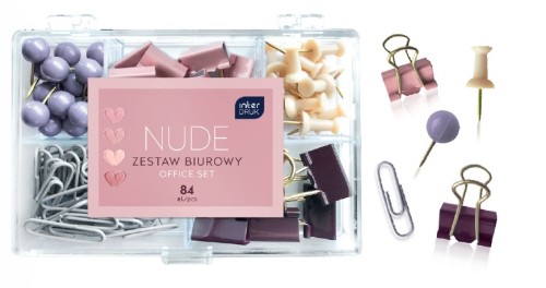 Przejdź do produktu ZESTAW AKCESORIÓW BIUROWYCH 84EL  NUDE