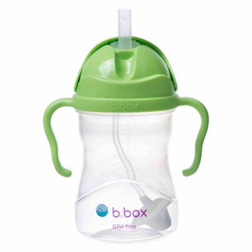 Przejdź do produktu Bidon ze słomką 240 ml, jabłkowy, b.box