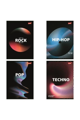 Przejdź do produktu Zeszyt A5 Sound Waves 60 kartek w kratkę – Unipap