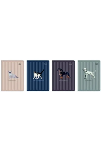 Przejdź do produktu Zeszyt Interdruk A5 Puppy Sign 60 kartek w kratkę