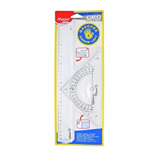 Przejdź do produktu Zestaw Geometric leworęczni lin/ekier/kąt MAPED