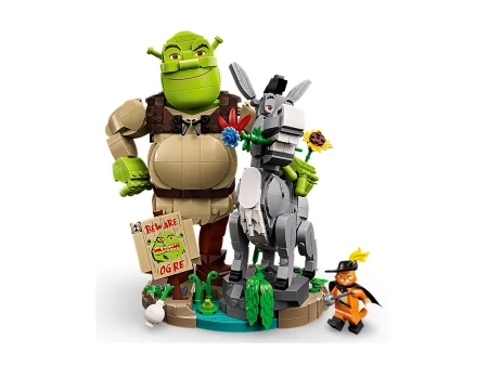 LEGO® SHREK 72423 Shrek, Osioł i Kot w butach 4.webp