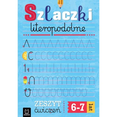 Przejdź do produktu Szlaczki literopodpobne. Zeszyt ćwiczeń