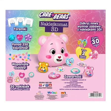 EPEE Naklejkomat 3D Care Bears EP60702 3.webp