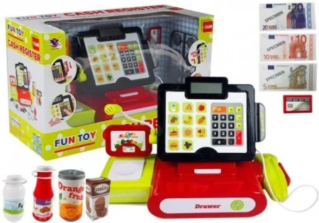 4463 Kasa Fiskalna Dotykowa Kalkulator + Akcesoria - LEAN Toys.webp