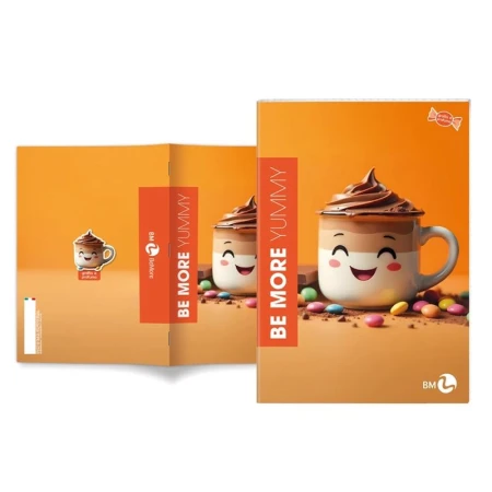 Be More Yummy zeszyt A4 72 strony w linię 100 g – pachnący zeszyt ze słodkimi motywami_3.jpg