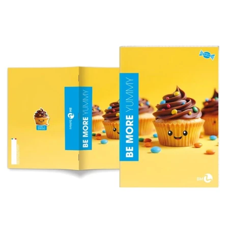 Be More Yummy zeszyt A4 72 strony w linię 100 g – pachnący zeszyt ze słodkimi motywami_2.jpg