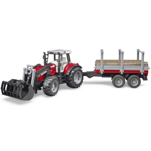 Przejdź do produktu BRUDER Massey Ferguson 7480 ład.czoł.przycz. 02046