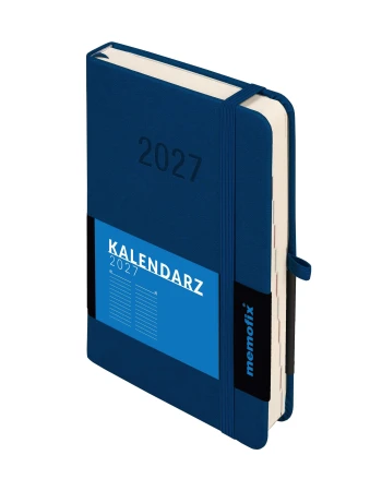 Kalendarz 2027 Memofix B6 TDW czarny Antra – tygodniowy kalendarz książkowy.jpg