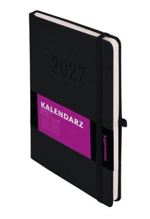 Kalendarz 2027 Memofix B5 TDW czarny Antra – tygodniowy kalendarz książkowy_3.jpg
