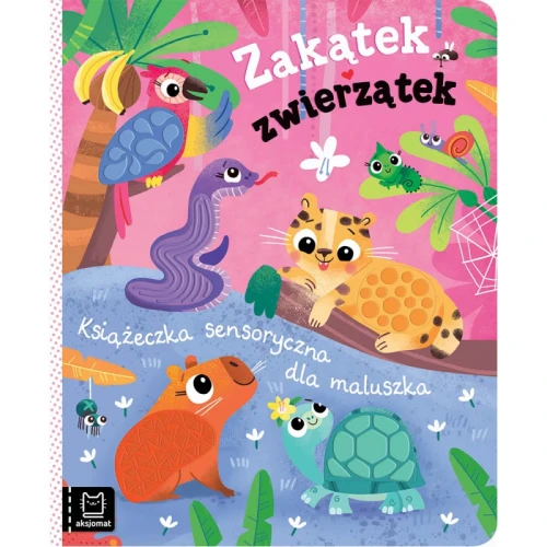 Przejdź do produktu Zakątek zwierzątek. Książeczka sensoryczna dla maluszka