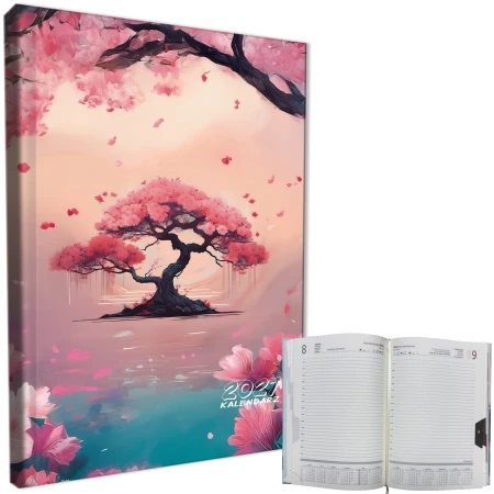 Kalendarz 2027 A5 dzienny Sakura EV-Corp.jpg