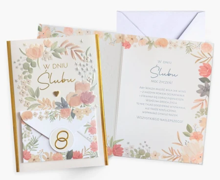 # Karnet ślubny Kukartka Dream Cards DK-1313 „W dniu ślubu”.jpg