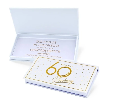 Pudełko ozdobne na banknoty MB-019 Urodziny 60 Elite Kukartka.jpg