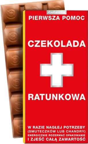 Przejdź do produktu Czekolada 669 Ratunkowa Kukartka – słodki upominek z humorem