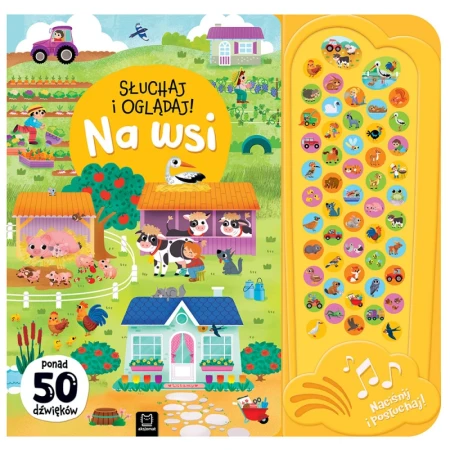 Słuchaj i oglądaj! Na wsi. 50 dźwięków 1.jpg
