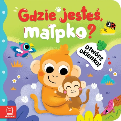 Przejdź do produktu Otwórz okienko! Gdzie jeste, małpko?