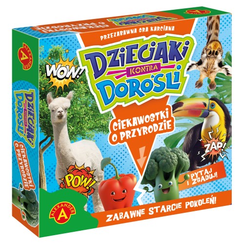Przejdź do produktu Dzieciaki kontra Dorośli. Ciekawostki o przyrodzie